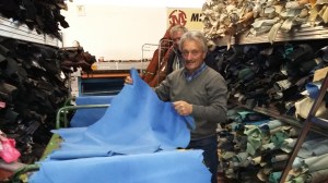 Das passt zur neuen Linea Azzurra, zur blauen Linie.