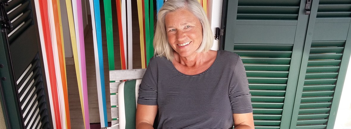 Heidi in ihrer geliebten Zweitheimat