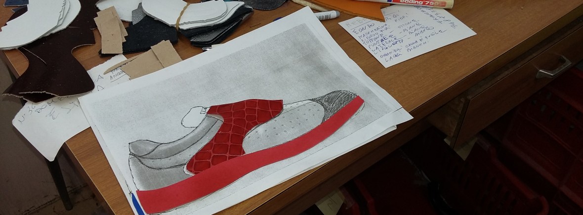 Von der Zeichnung zum fertigen Schuh