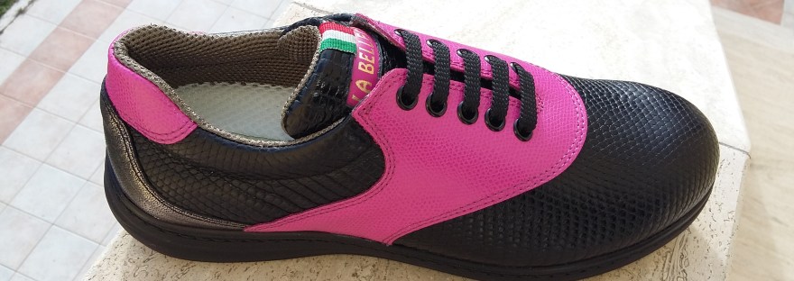 Wintertraum: Pink-Schwarz