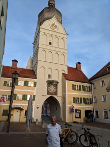 Schöner Turm in Erding