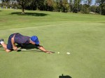 Und natürlich spielt der Hcp.9-Golfer und Spaßvogel auch mit.