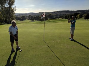 Making of: Putten an Loch 18 für die Kamera