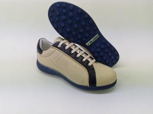 Divano Elfenbein-Dunkelblau-Goldrand