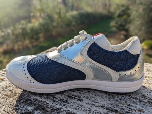 36 Catalina Blu Bianco mit Silber